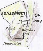 Jerusalem mit Ölberg