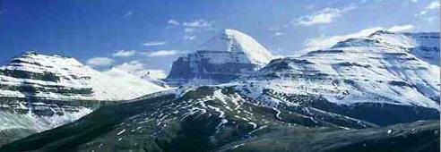 Der Berg Kailash in Indien